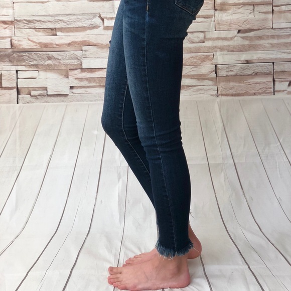 Ankle skinny fringed hem - Picture 7 of 7